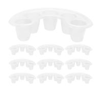 Healeved 10pièces Lot De Bols Pour Tremper Les Ongles Usage Manucure Dissolvant Vernis Utilisation Domicile Salon