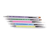 Healeved 10pièces Pinceaux De Nail Art à Points Et Liner Outils De Manucure Pour Dessin De Motifs Et Détails Accessoires De Nail Art Diy