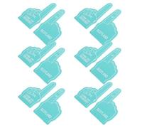 Healeved 12 Pièces Accessoire de Soutien pour Pom-Pom Girl Mousse Eva Doigtier Léger et Résistant pour Manifestations Sportives et Animations