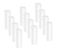 Healeved 12 Pièces Cylindre en Mousse Forme Géométrique pour Garçon et | Écume Solide, Prise Facile, Usage en Atelier et Cours de Maths, pour Jeunes Apprenants