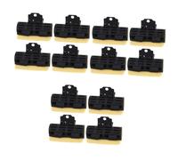 Healeved 12 Pièces épingle à cheveux pour coiffeur pinces cheveu hairpin hair topper hair clip hair charms hair pin bigoudis pince à cheveux boucle de cheveux accessoire de cheveux Black