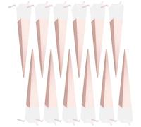 Healeved 12 Pièces Manchons D'emballage pour Bouquets de Fleurs en Papier Irisé, Forme Cône, Protection Optimale pour Roses, pour Mariage et Fête des Mères