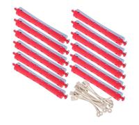 Healeved 12 Pièces Permanent Les Cheveux Des Enfants Cheveux En Dentelle Applicateur De Pétrole Fournitures Logo Mayonnaise Pinata Ventilateur De Refroidissement Petit Logo Plastique
