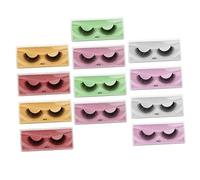 Healeved 12paires à Effet Naturel Ensemble Faux Pour Look Glamour Parfaits Pour Festivals