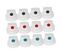 Healeved 12pcs Buses de Pulvérisation pour Peinture Design Portable en Plastique, Performance Artistique pour Projets de Graffiti, pour Femmes Artistes