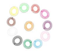 Healeved 12pièces Bandeau Extensible Peigne Set Pour Cheveux Épais Fins Longs Lisses Bouclés