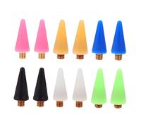 Healeved 12pièces Embouts De Remplacement Cire Pour Crayon De Décoration Outil De Nail Art Pour Picker De Strass Et Dotting Pen