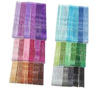 Healeved 144pièces Barrettes à Paillettes Colorées Accessoires Capillaires Métalliques Pour Femmes Épingles à Cheveux Antidérapantes Pour Toutes Les Chevelures Idéales Pour