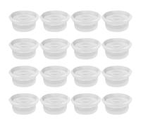 Healeved 15 Pièces Joint de Soupape Flottant Accessoire Indispensable en Silicone Blanc with Installation Facile with Libération Rapide de Pression pour Autocuiseur Électrique pour Vapeur