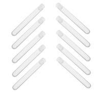 Healeved 15pièces Tubes De Brosse à Cils Transparents Plastique Lot Bouchon Pour Ranger Et Entretenir Les Pinceaux à Mascara