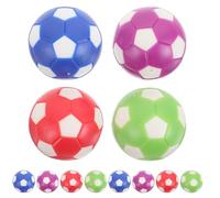 Healeved 16 Pièces Balles de Foot de 28 Mm en Abs Compatibles Standard Surface Lisse, pour Jeu de Football de Table à Domicile Bar Couleur Aléatoire