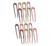 Healeved 16pièces Épingles à Cheveux u Accessoires Élégants Pour Chignons Piques à Cheveux Français Outils De Coiffure Multifonctions Pour Femmes
