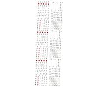 Healeved 18feuilles Autocollants De Gemmes Adhésifs Pour Visage Et Corps De Rhinestones Brillants Pour Décoration De Fête Accessoires De Maquillage Et Art Corporel