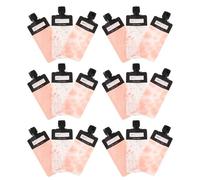 Healeved 18pièces Squeeze Pouch De Voyage Pour Cosmétiques Rechargeables Pochettes Étanches Autoportantes Pour Et Huiles Essentielles