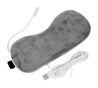 Healeved 1ensemble Masque De Nuit Chauffant Usb Pour Yeux Masque De Relaxation Fatigue Oculaire Pour Yeux Secs Et Sensibles Couleur Grise Avec Fonction De Thermothérapie
