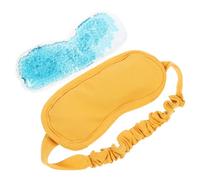 Healeved 1ensemble Masque De Sommeil Gel Avec Froides Masque Élastique Anti-lumière Pour Nuit Sieste Et Voyage