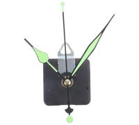 Healeved 1ensemble Mécanisme de Pendule Silencieux avec Aiguilles Lumineuses pour Horloge Murale Kit Réparation et Accessoires et Précis Compatible Grandes Aiguilles Usage DIY
