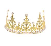 Healeved 1pièce Couronne Garçon Fille Pour Anniversaire Et Cérémonie De Graduation Accessoire De Cheveux Élégant Pour Petite Princesse