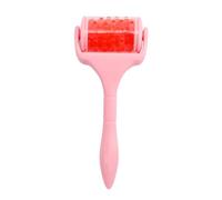 Healeved 1pièce Massage Facial Glacé Avec Poignée Rose Et Perles Rosées Outil De Beauté Portable Pour Soin Visage Éclaircissant Et Raffermissant