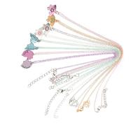 Healeved 2 ensembles Collier Amitié Quatre Alliage Pendentif Cœur Puzzle Symbolique Accessoire pour Filles et Femmes Cadeau Amitié Unique