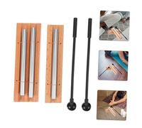 Healeved 2 Ensembles de à Main Instrument de Percussion Musical avec Kit Percussion pour Adultes Chimes pour Yoga Méditation et Relaxation Sonore
