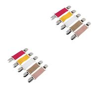 Healeved 2 Ensembles Élastiques À Écharpe Boucles Décoratives Pour Châles Et Vêtements Accessoires De Mode Colorés Et Élégants 5 Pièces * 2