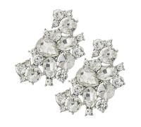 Healeved 2 Paires Décorations de Chaussures pour Femmes de Clips à Chaussures avec Fleurs et Accessoire pour Personnaliser Vos Souliers