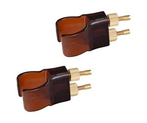 Healeved 2 Pièces Ajusteur de Cordes D'erhu en Laiton H62, Réglage | Finition ABS et Acier Plastique, Aspect Classique, pour Étudiants, Débutants, Éducation Musicale et Scène Couleur Aléatoire