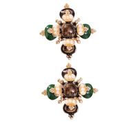 Healeved 2 Pièces broche broche s petit épingles revers croix épingle à nourrice de costume pour hommes col chemise pour femme alliage
