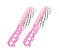 Healeved 2 Pièces Brosse à Perruque Pour Perruques Synthétiques Lot De Brosses à Cheveux Pour Poupées Accessoire De Soins Capillaires