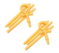 Healeved 2 Pièces Canne de Danse en Plastique Or Sceptre Serpent, Accessoire de Costume d'halloween Confortable et Polyvalent pour Fêtes Masquées et Soirées Halloween