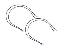 Healeved 2 Pièces Capteur de Température Ntc Époxy pour Climatiseur Sonde Thermique Étanche Haute Sensibilité Compatible Surveillance Intérieure et Usages Multiples