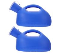 Healeved 2 Pièces Crachoir Avec Couvercle Et Capacité Spacieuse Pot De Chambre Portable Et Facile à Nettoyer Lot De Urinoirs Pratiques