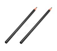 Healeved 2 Pièces crayon à sourcils stylo à sourcils naturel imperméable pinceau eye-liner sourcils waterproof stylo à sourcils imperméable stylo à brosse à sourcils en bois Grey