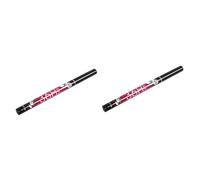 Healeved 2 Pièces crayon eye-liner liquide eyeliner colour crayon liquide contour des yeux eyeliner liquide waterproof stylo liquide eye-liner