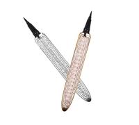 Healeved 2 Pièces Crayon Eyeliner Pailleté Stylo Auto Adhésif Texture et Accessoire Maquillage à Eau pour Yeux Sensibles
