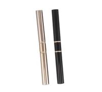 Healeved 2 Pièces Dual-ended Silicone Lip Brush With Cover Portable Lipstick Applicator Wand For Precise Lip Gloss And Liner Application Soft Skin-friendly Makeup Tool In And
