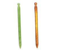 Healeved 2 Pièces Facial Massage Sticks Acupuncture Tools For Deep Tissue Massage Eye Relaxation And Foot Reflexology Portable Trigger Point Massagers For Full Body Use
