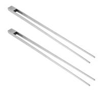 Healeved 2 Pièces Fourche de Diapason en Acier Inoxydable Argenté Finition Miroir Poli, Minimise L'irritation, pour Tests Auditifs et Soins de L'oreille Sensibles