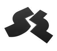 Healeved 2 Pièces Gabarit De Rasage Et Guide Barbe Kit De Gabarits De Stylisme Pour Outil De Soin Soi-même De Cheveux Pour Hommes