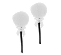 Healeved 2 Pièces Houppette Pour Poudre Maquillage Houppette à Poudre Applicateur De Nettoyant Visage Outil Maquillage