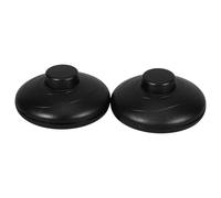Healeved 2 Pièces Interrupteur à Pédale en Ligne Noir en Plastique pour | Commande par Bouton-poussoir, Marche à Pied Pratique, Design Flexible, Usage sans Mains, Toucher Confortable