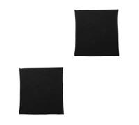 Healeved 2 Pièces Masque Intégral Noir en Tissu Oxford Léger et Respirant, Cagoule sans Couture à Capuche Simple pour Déguisement Halloween et Escape Game Réaliste