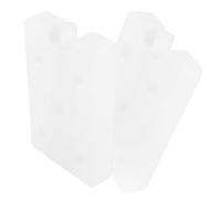 Healeved 2 Pièces Packs de Glace Réutilisables pour Glacière Légers en PE 400ml Blocs Réfrigérants pour Camping Petits Blocs de Glace pour Réfrigérateur et Restaurant