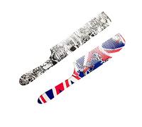 Healeved 2 Pièces Peigne Homme Coiffure Ultra Fin Peignes Barbier Durables pour Salon de Coiffure Outil Coiffage Professionnel pour Styliste