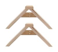 Healeved 2 Pièces Perche à Pigeon en Bois Massif, Support Fiable Offrant Un Emplacement Élevé pour Pigeons Voyageurs et Tourterelles, Accessoire Essentiel pour Volières et Abris d'oiseaux