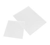 Healeved 2 Pièces Plaque Transparente de Gel Réutilisable pour Garçon et Filles, Compatible Plaques Acryliques, Format A4 200x250mm et Carré 152x152mm, pour Scrapbooking et Journaling