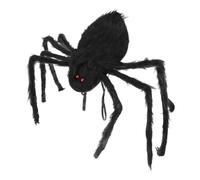 Healeved 2 Pièces Sac à Dos Garçon Fille Halloween Toile Araignée Peluche avec Double Bretelles Ajustables Jambes Fil de Accessoire Costume Araignée Noir pour Fête et Déguisement