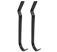 Healeved 2 Pièces Support de Rangement et Gain de Place sous Table pour Queue de Billard Crochet Robuste pour Organiser Queues Installation Facile