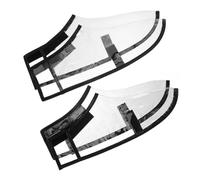 Healeved 2 Protège Chaussures Imperméables pour Coiffeur Couvre Chaussures Salon Cheveux Cassés Accessoires Coiffure Pratiques et Portables Moyennes et Grandes Transparentes